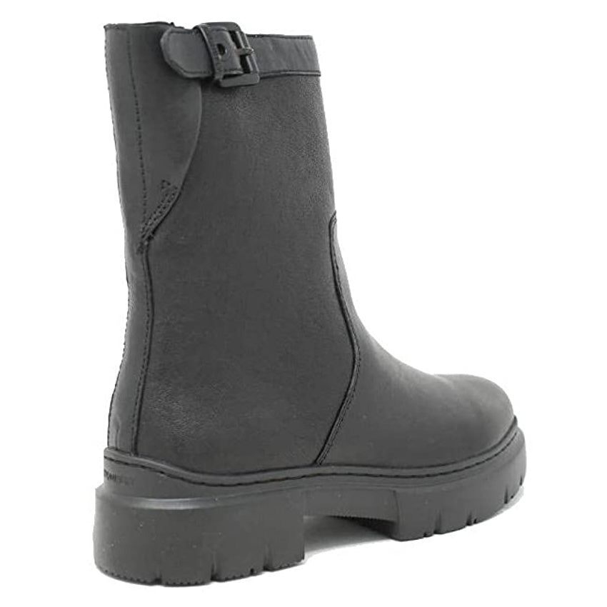 Stonefly stivaletto donna nero Phoebe 6 Washed Goat ultralight con zip interna