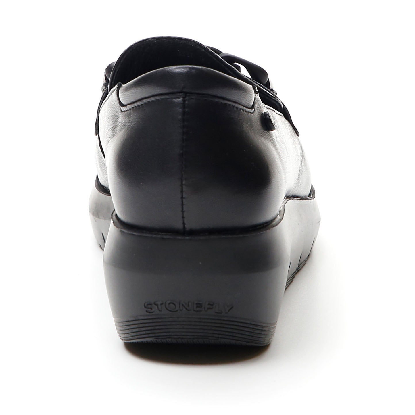 Stonefly donna mocassino nero Plume 13