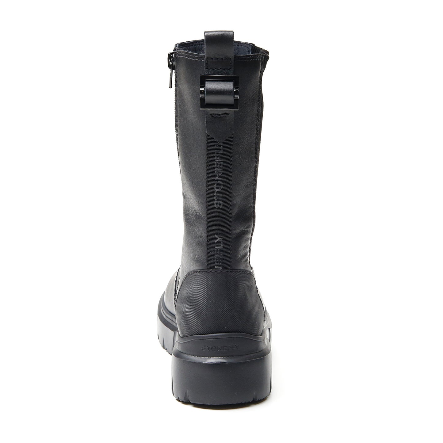 Stonefly donna stivale nero PHOEBE 11 con elstico in camoscio