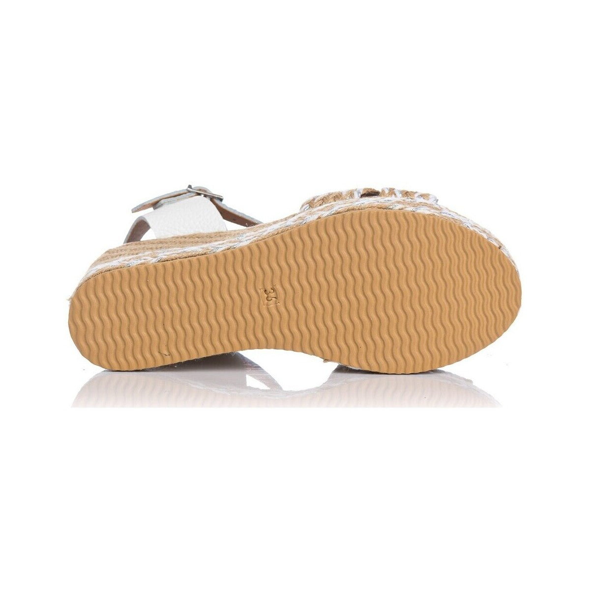 Oh My Sandals Sandali Taupe in pelle Made in Spagna
