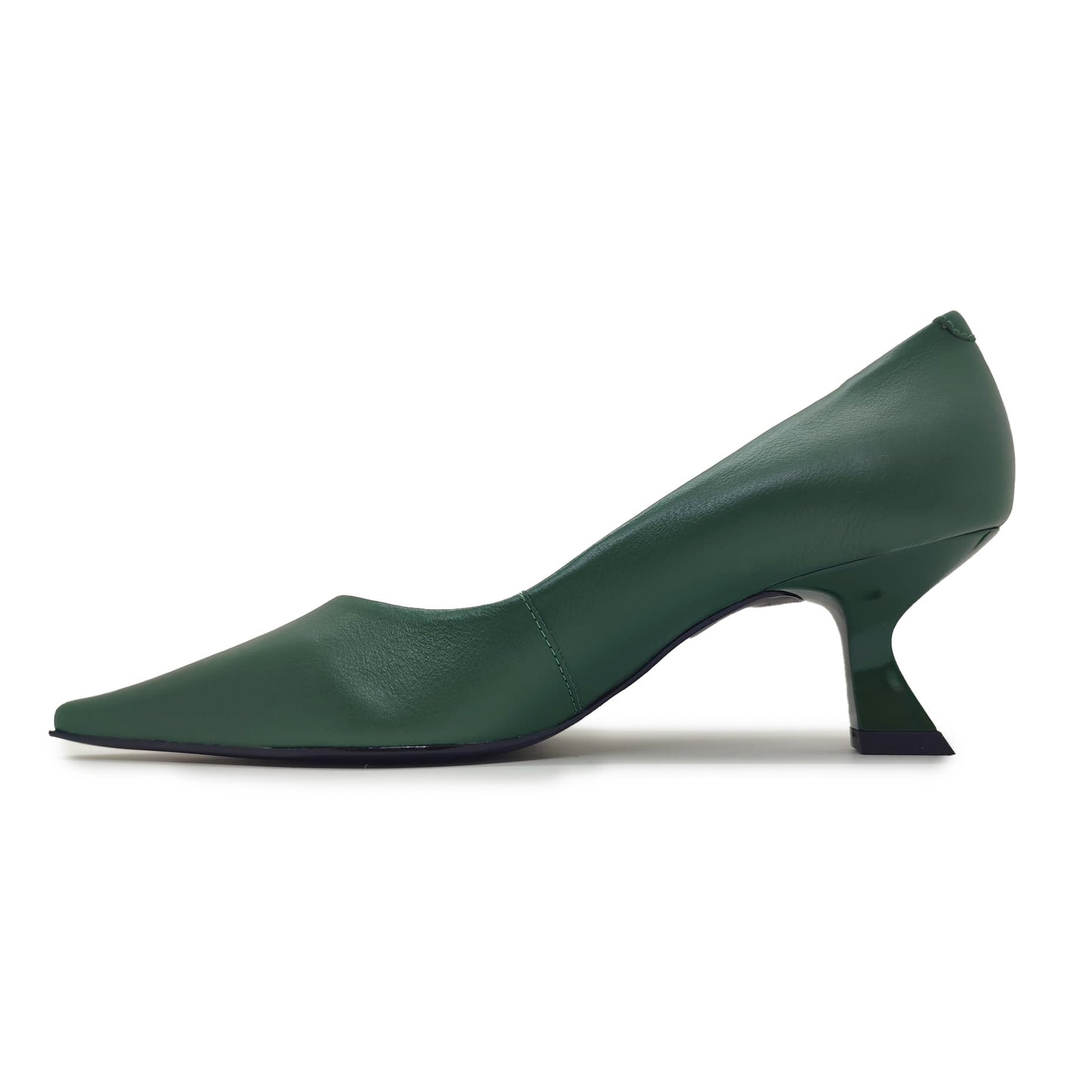 Decollete in nappa Verde tacco 50 Stefany P