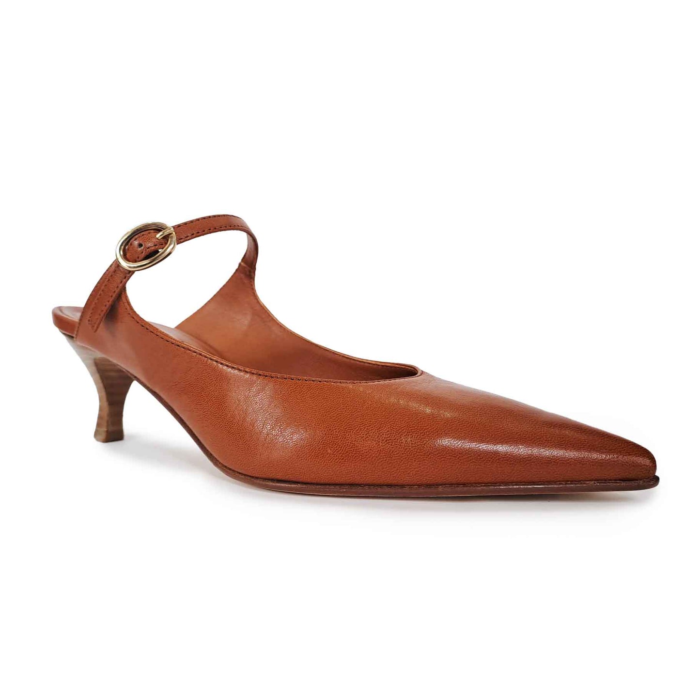 Glam Slingback Cuoio