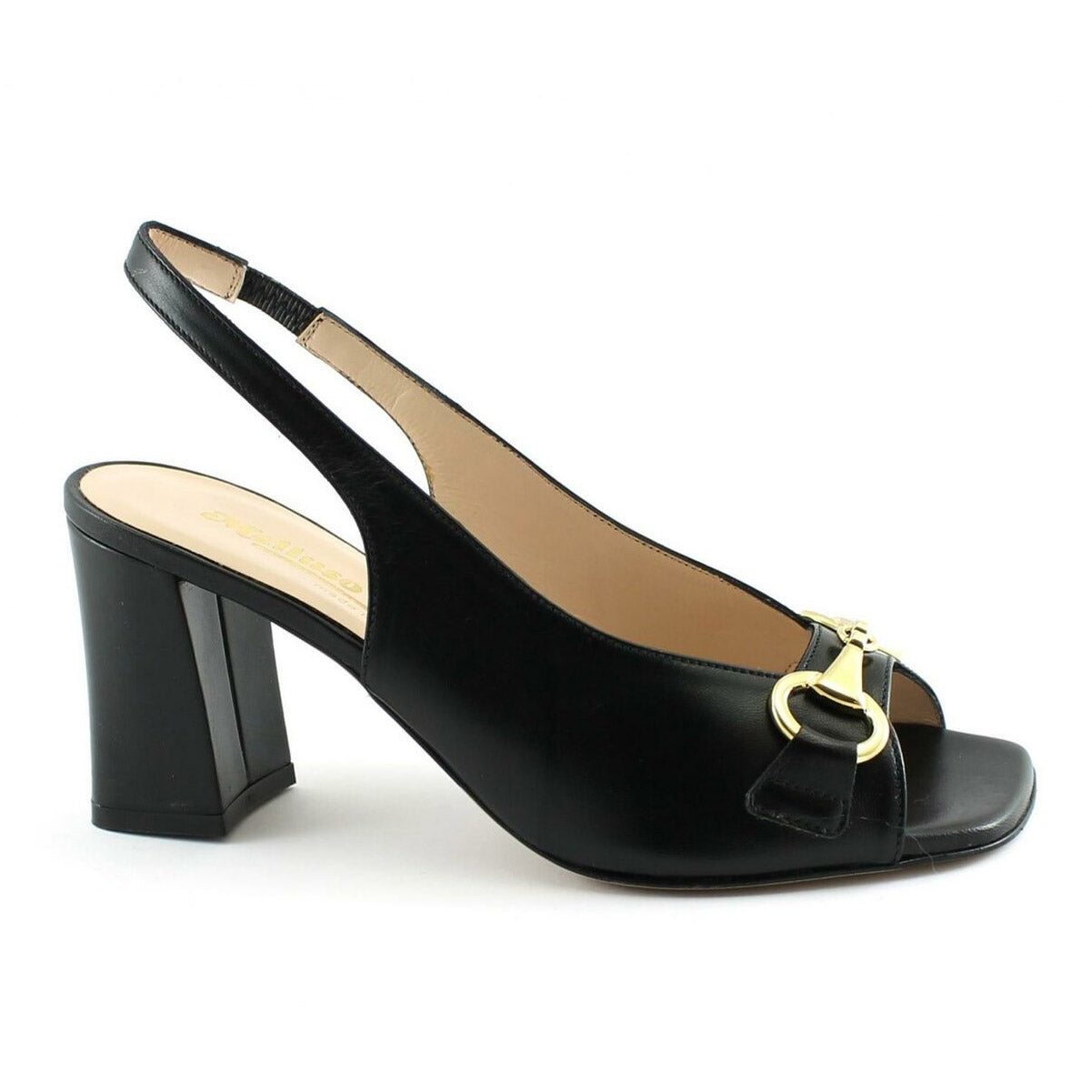 Melluso Sandali Nero – Prignani - Main Image