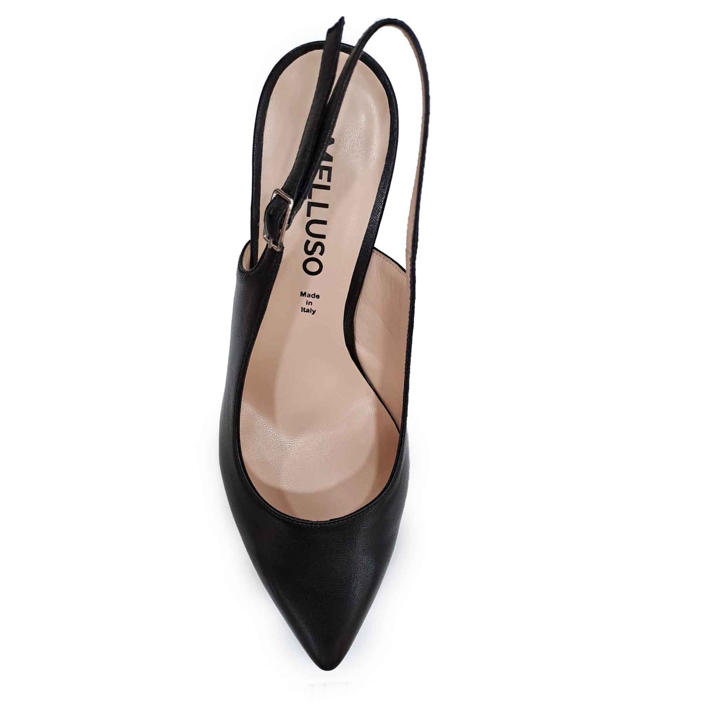Melluso Slingback Nappetta Nero