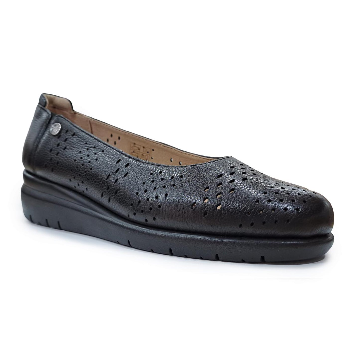 Melluso Mocassino traforatoSmart Nero