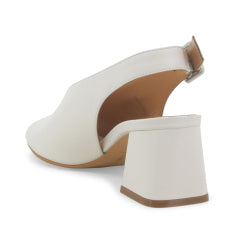 Melluso Sandalo Nappetta Bianco