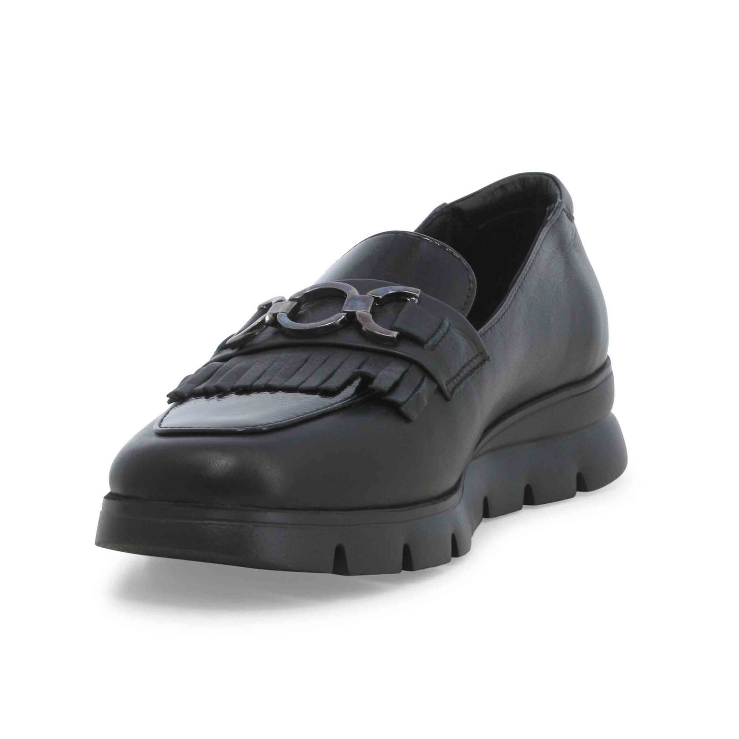 Melluso Mocassino donna in pelle nero
