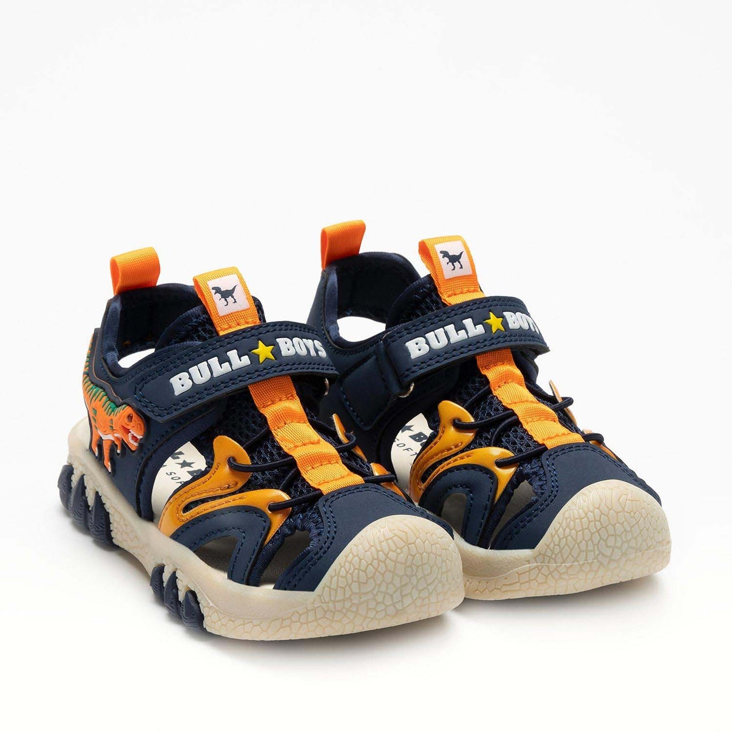 Bull Boys sandalo blu navy T Rex