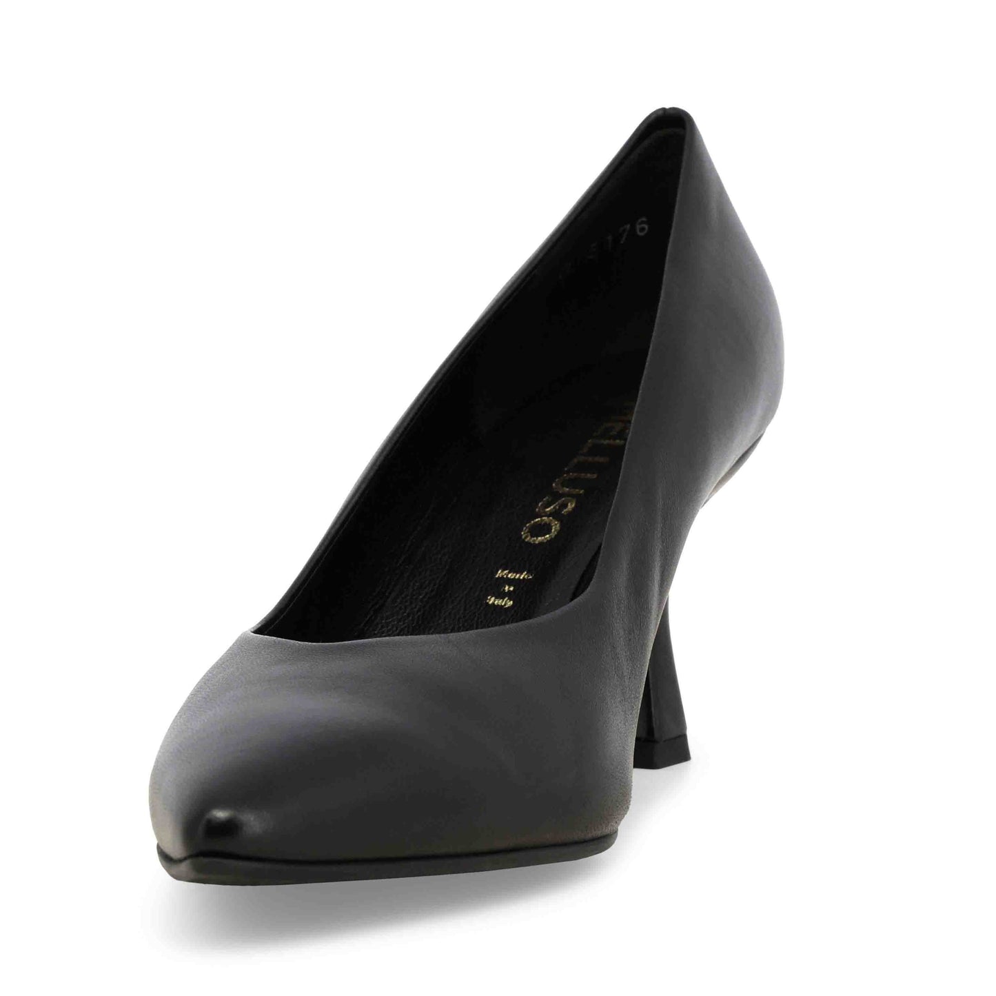 Melluso Nappetta Nero Décolleté in pelle d5176z