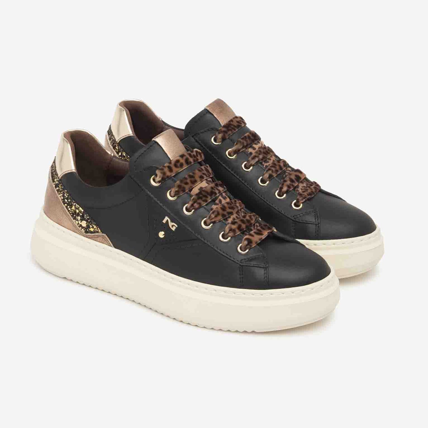 NeroGiardini Sneakers pelle nero