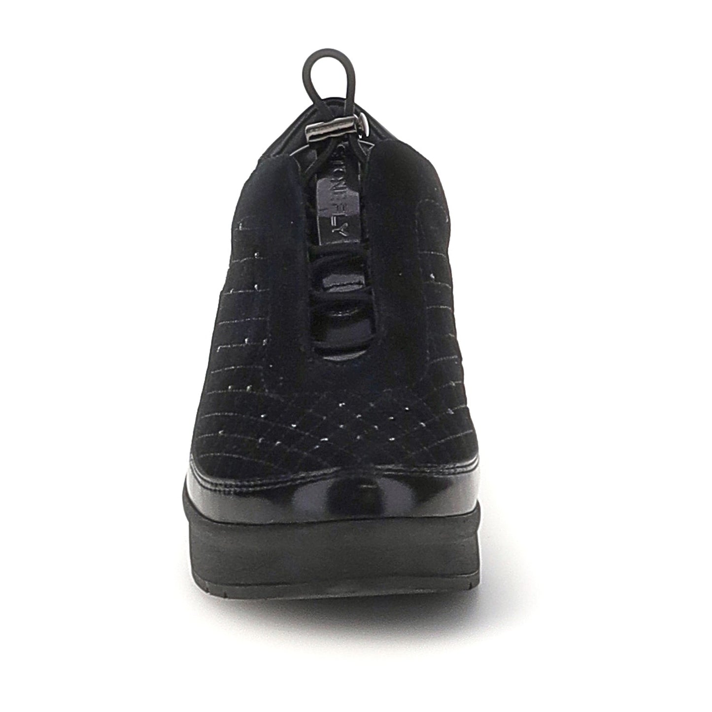 Sneakers slip on con elastico Nero