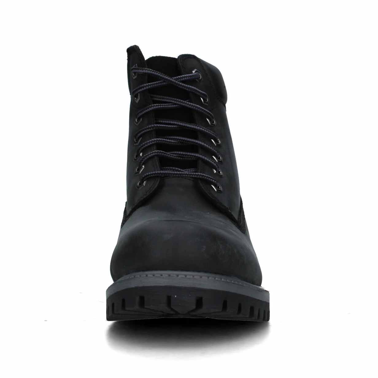 Stivaletto in pelle Crazy Nero