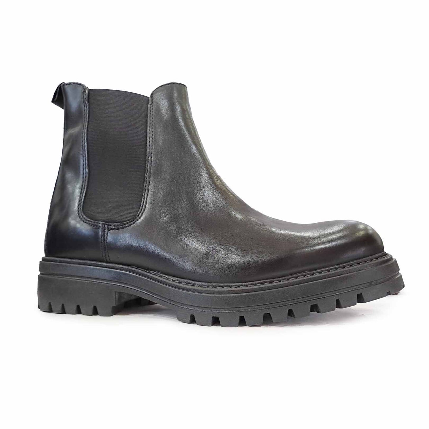 Vueva stivaletto uomo in pelle Nero