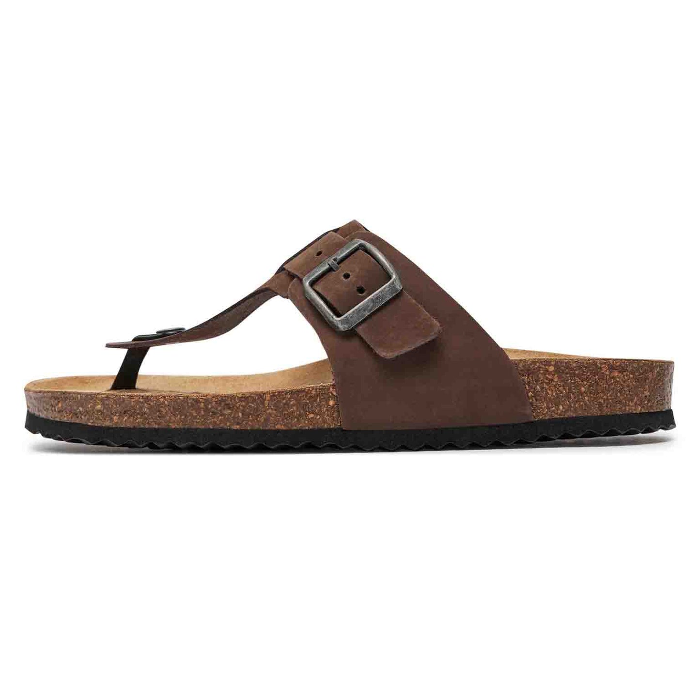 Geox sandalo Ghita in pelle Coffee