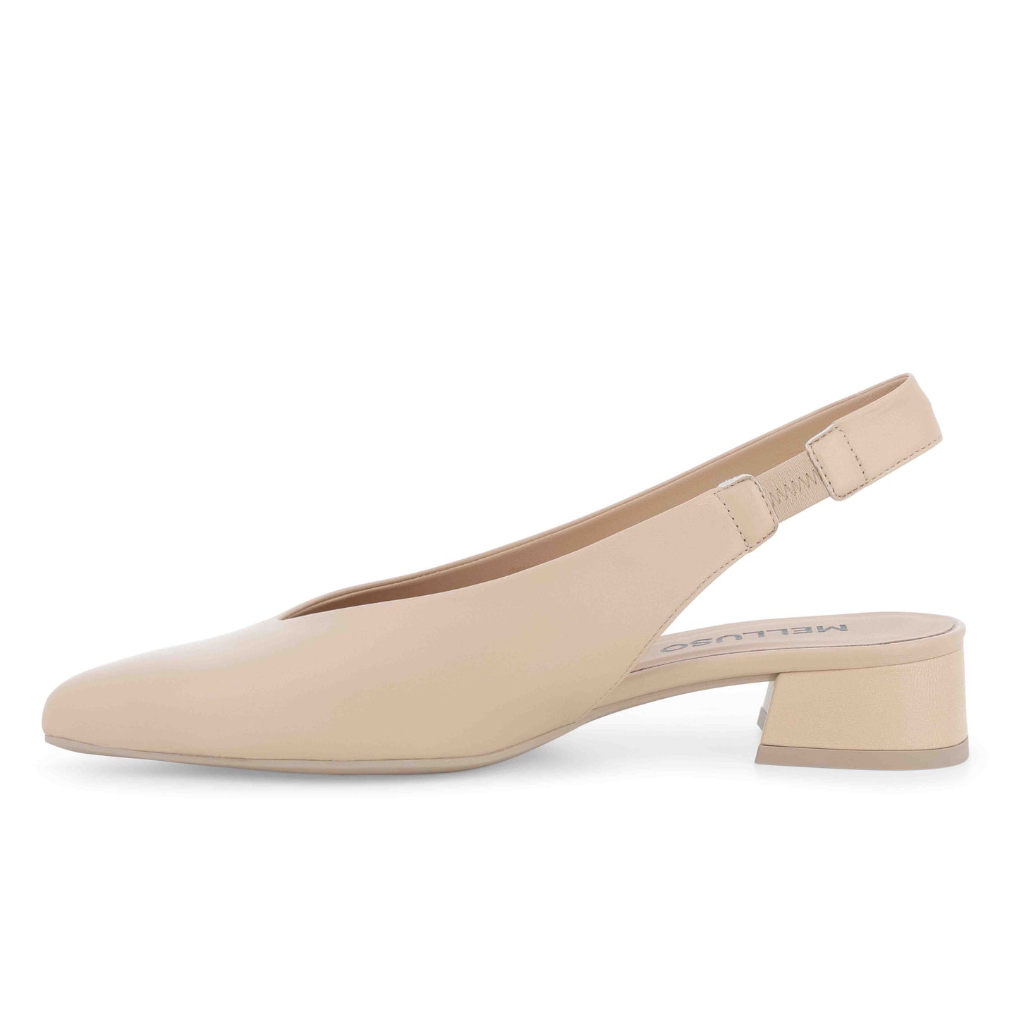 Melluso slingback tacco 30 D156Q Wash Milk