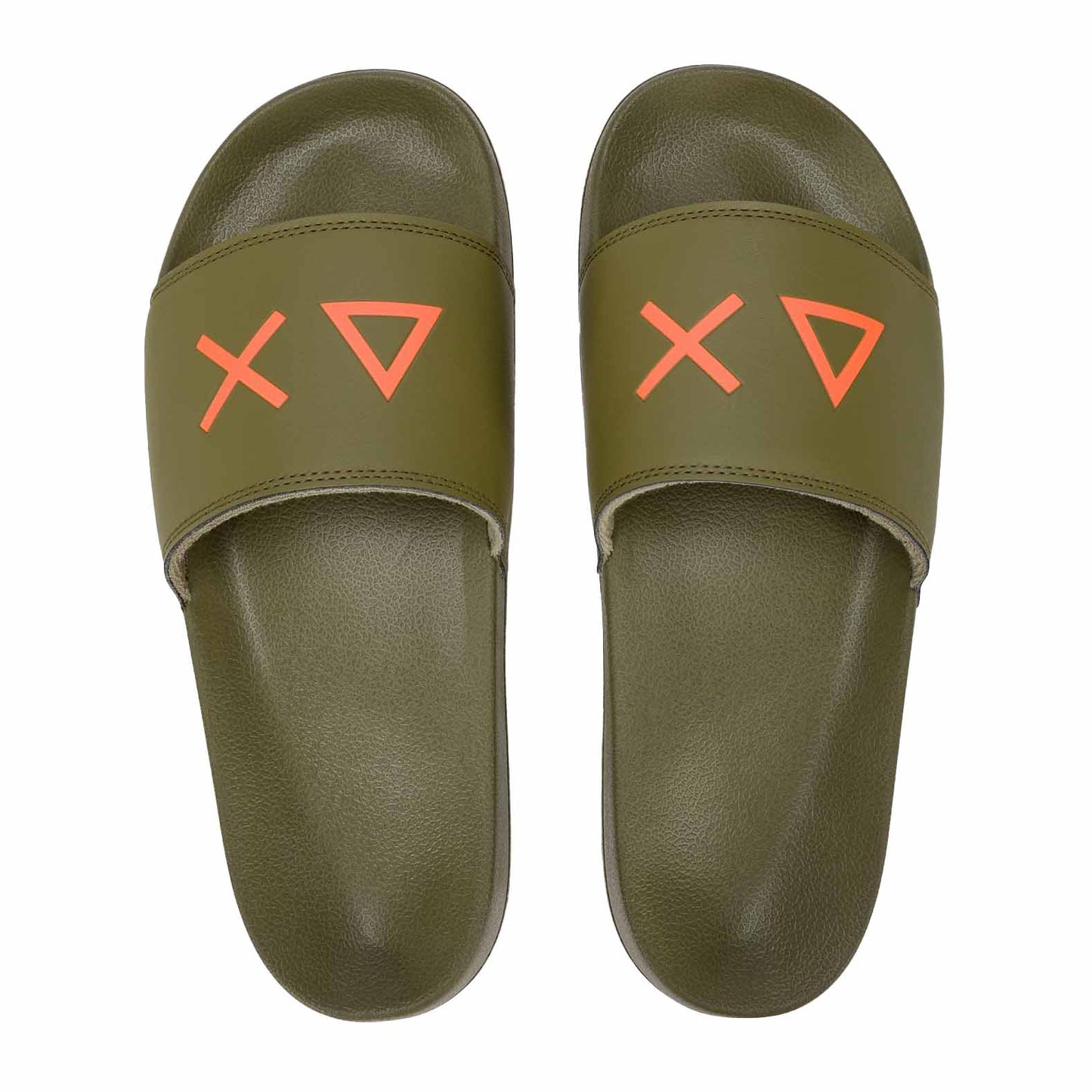 X36110 SLIPPERS LOGO MILITARE