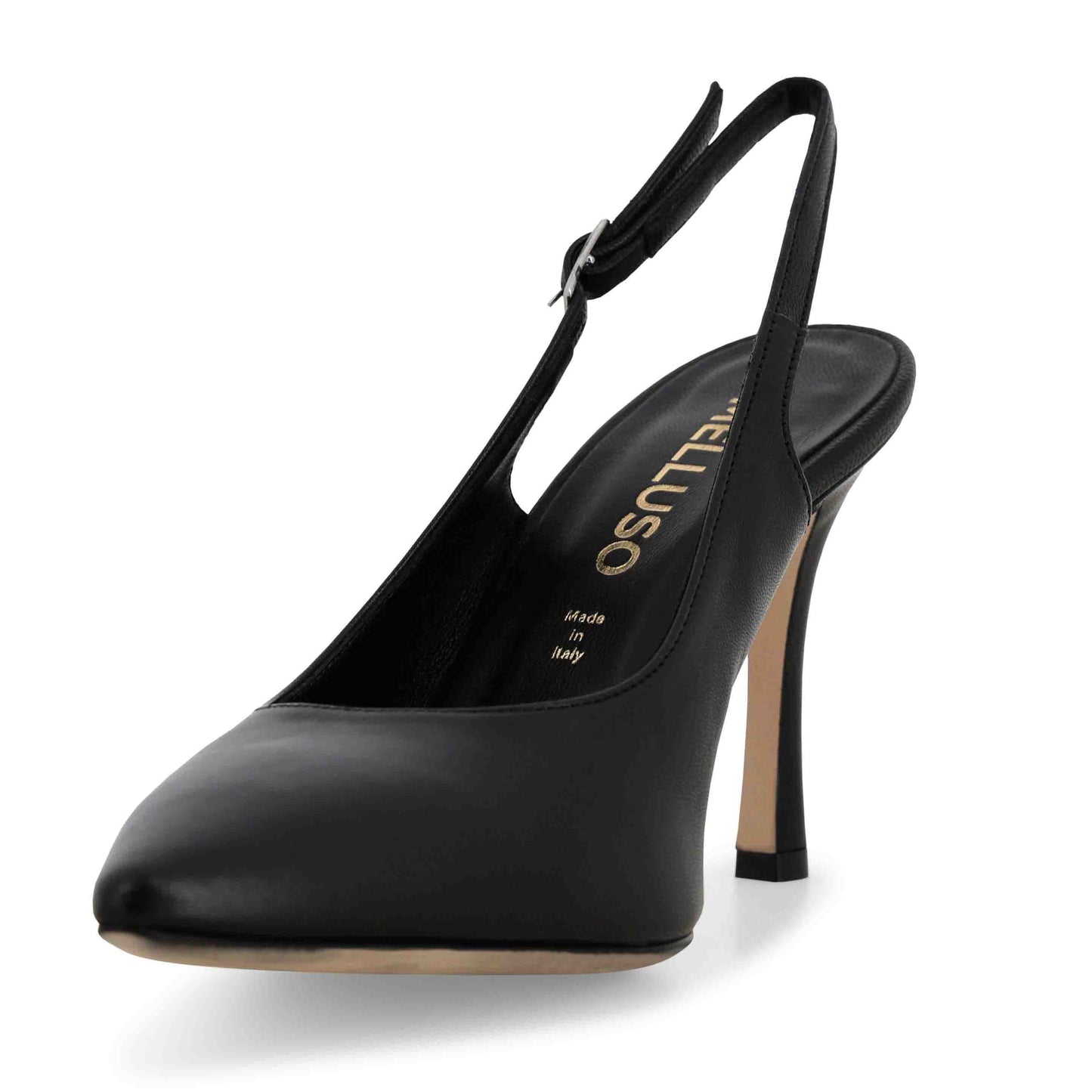 Melluso Slingback in pelle tacco 90