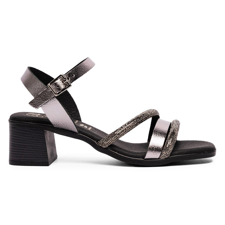 Prignani sandalo glitter nero