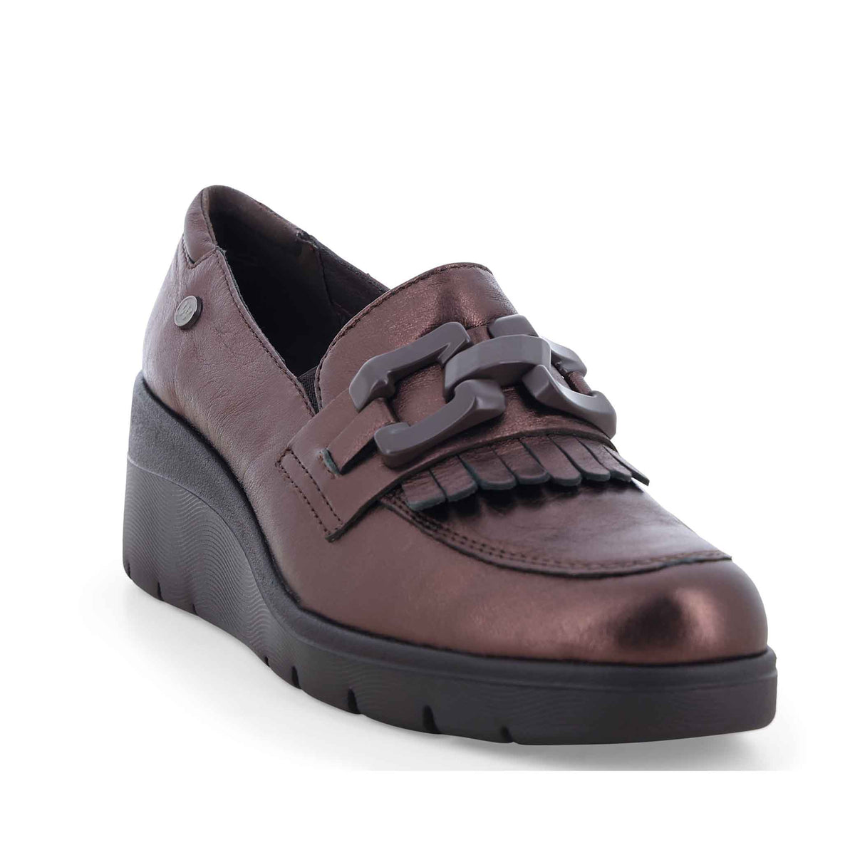 Melluso Mocassino comodo donna in morbida pelle bronzo k55302