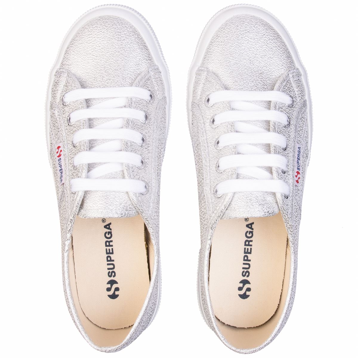 Superga Sneakers Donna 2750 Lamew Argento