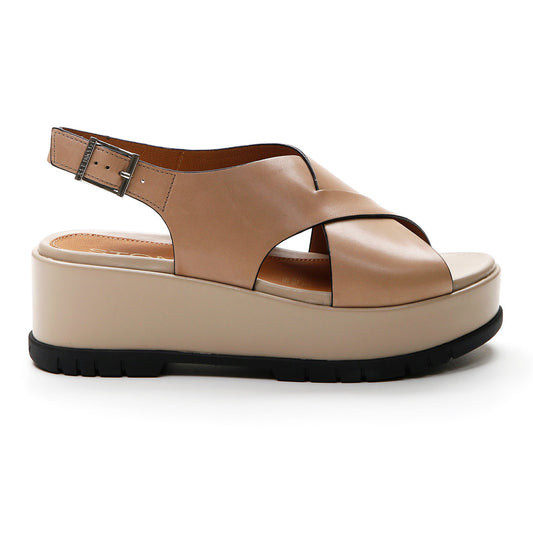 Stonefly donna sandalo sabbia doppia fascia incrocio cinturino alla caviglia reg