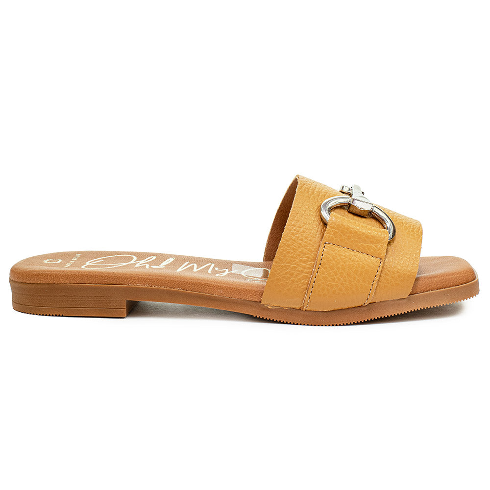 Oh My Sandals ciabatta cammello