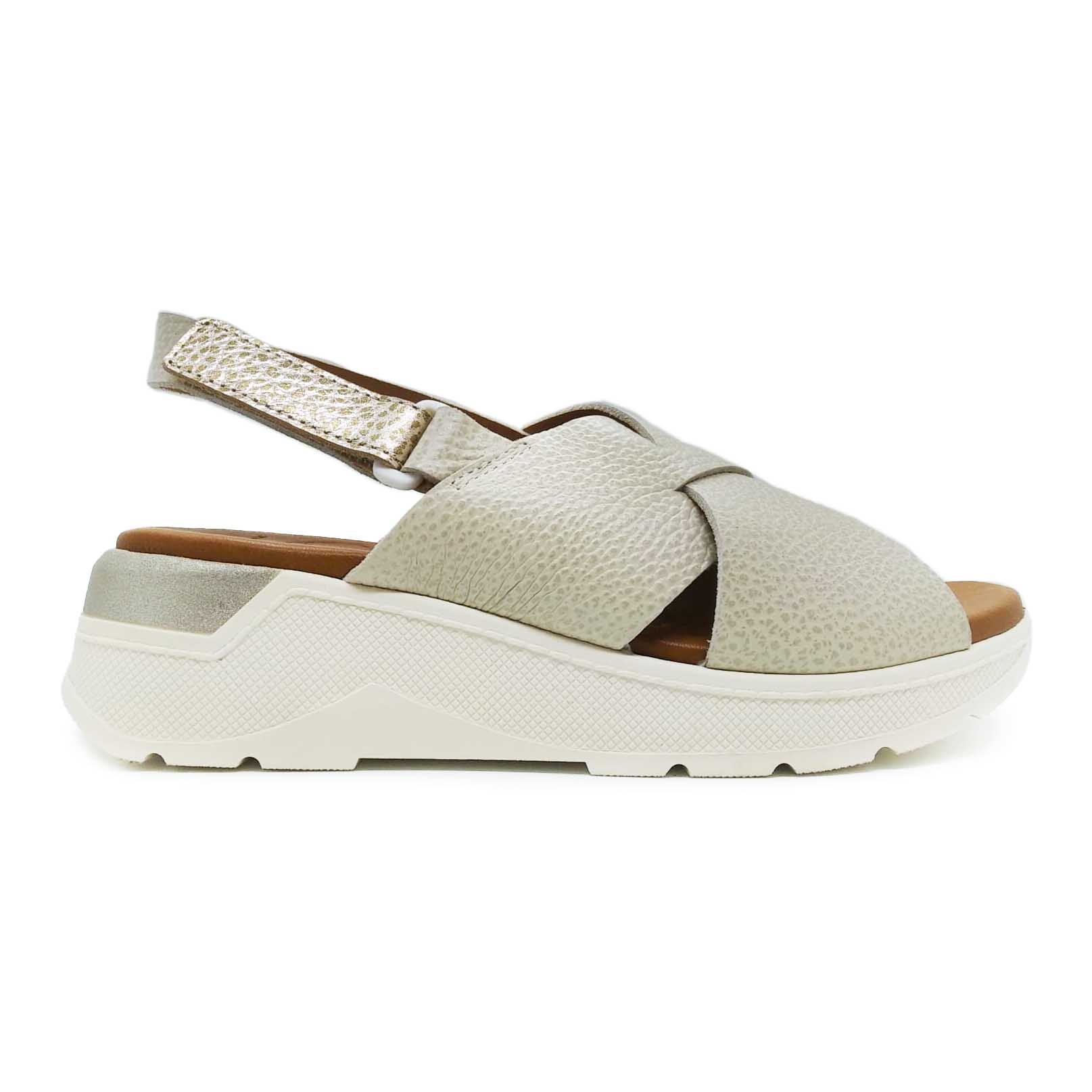 Oh My Sandals Sandali Ghiaccio in pelle Made in Spagna