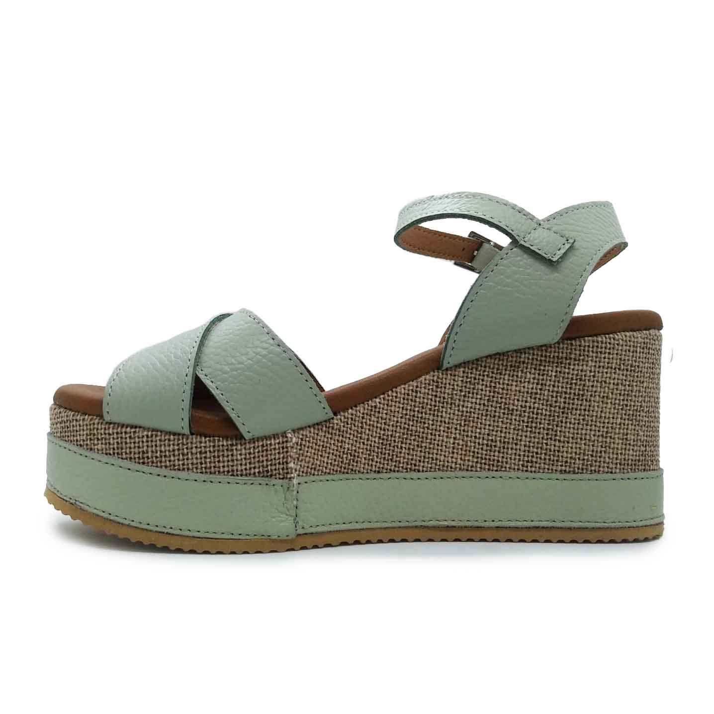 Oh My Sandals Sandali Alga in pelle Made in Spagna