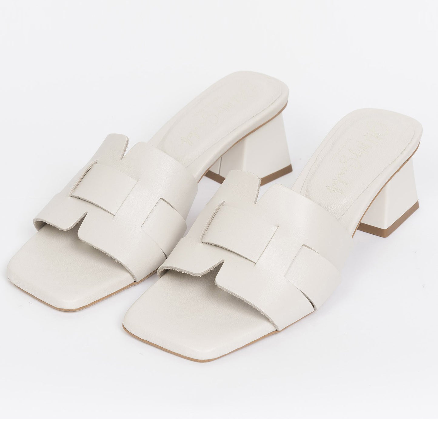 Oh My Sandals Sandali Ghiaccio in pelle tacco 5 cm Made in Spagna