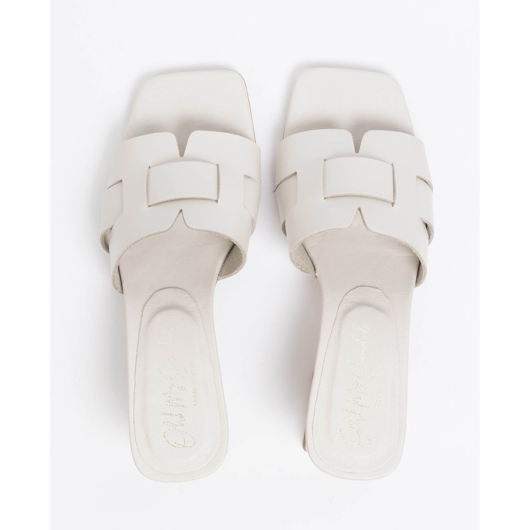 Oh My Sandals Sandali Ghiaccio in pelle tacco 5 cm Made in Spagna