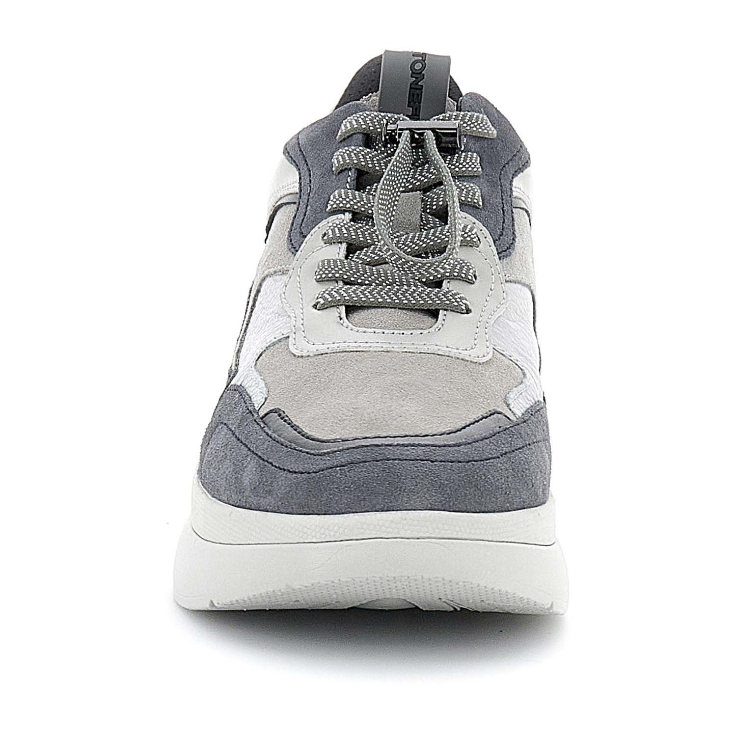 Stonefly Sneakers in pelle Rocha 2 Velour Nappa Gray