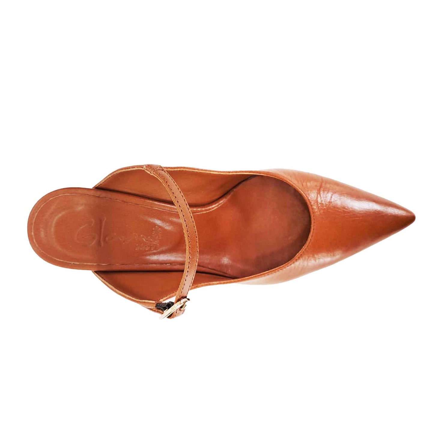Glam Slingback Cuoio