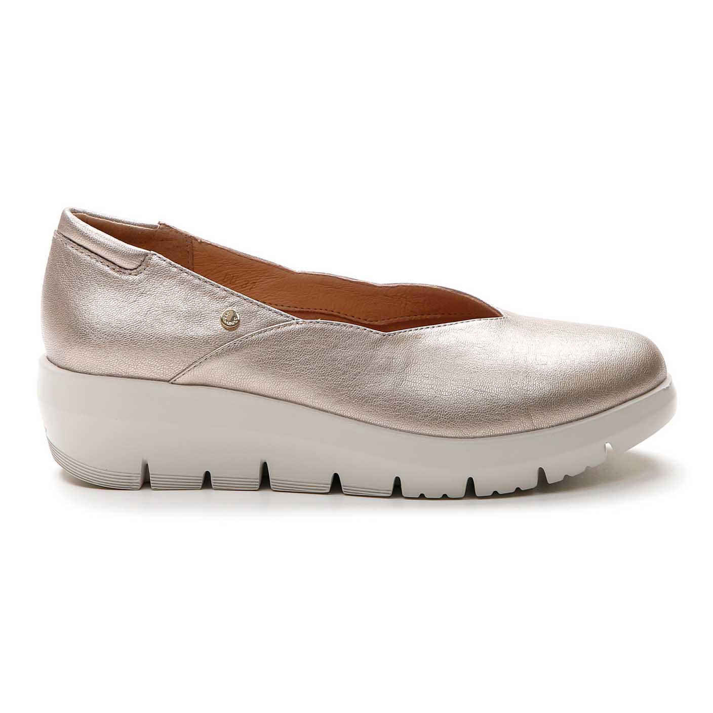 Stonefly Ballerine Plume 18 in pelle Taupe