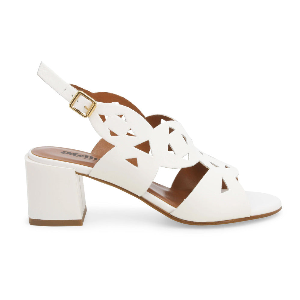 Melluso Sandali Bianco tacco 55