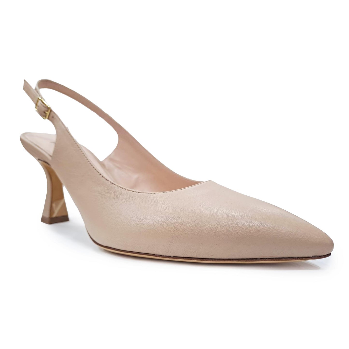 Melluso Slingback Nappetta Nude