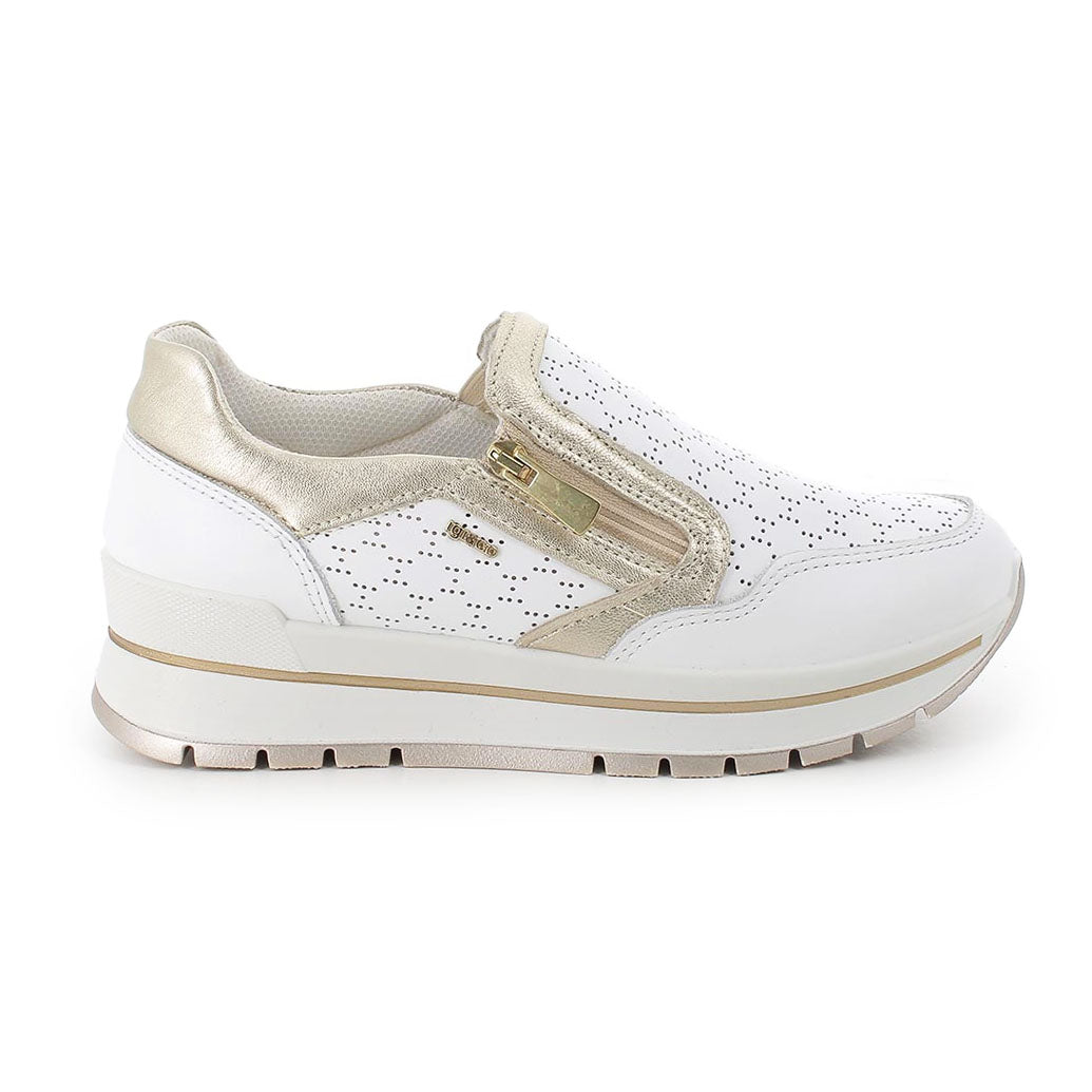 Igi&Co Sneakers Nappa Soft Bianco