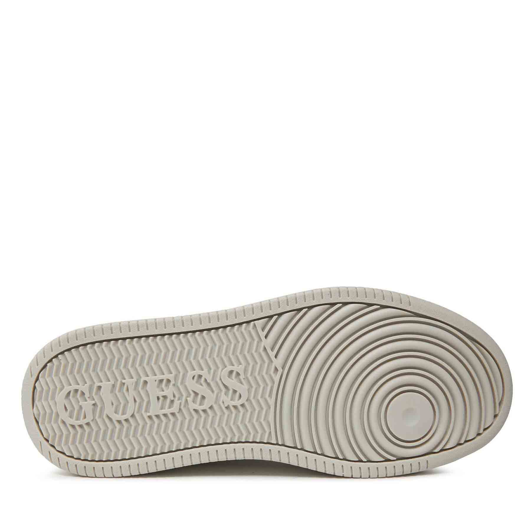 Guess donna sneakers bianca con para alta