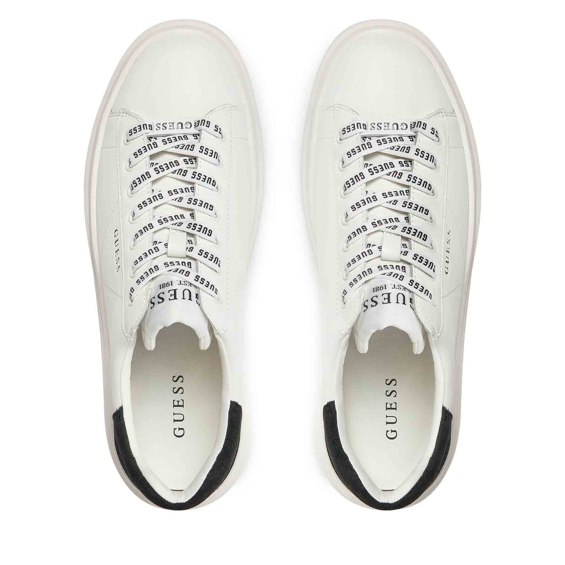 Guess uomo sneakers bianca e nera