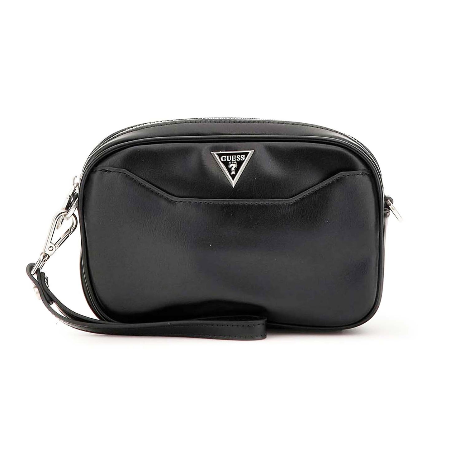 Guess uomo pochette nera con zip