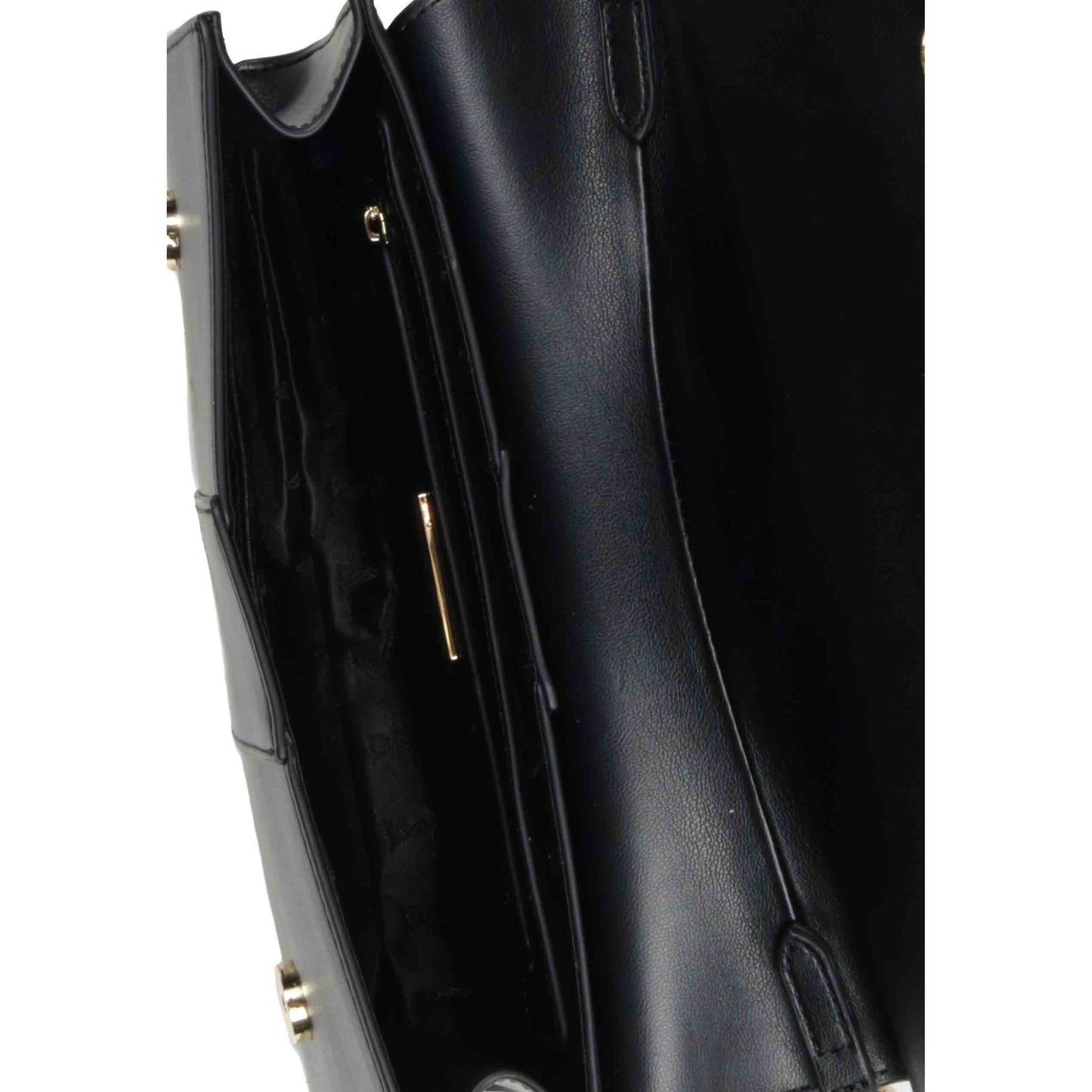 LAtelier du Sac borsello nero con logo oro piu tracolla modello Arlette
