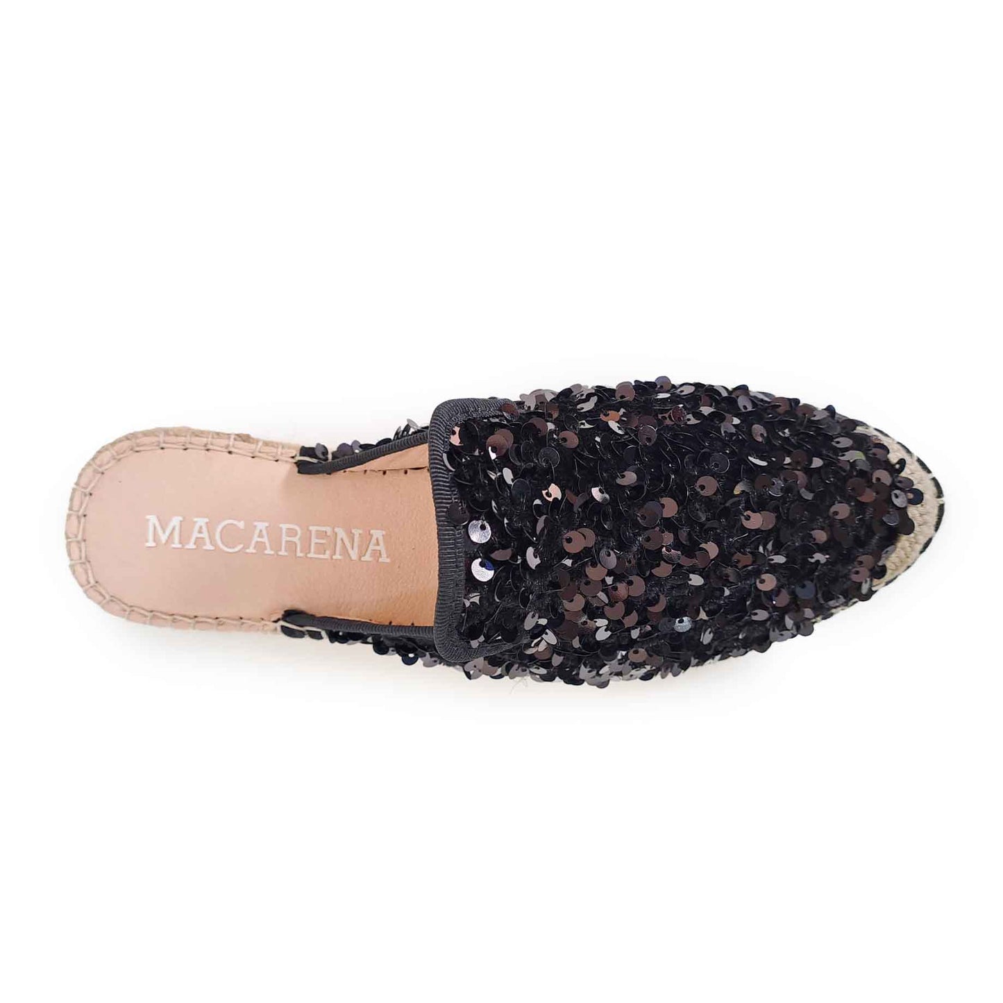 Macarena Zeppa Espadrillas Nero