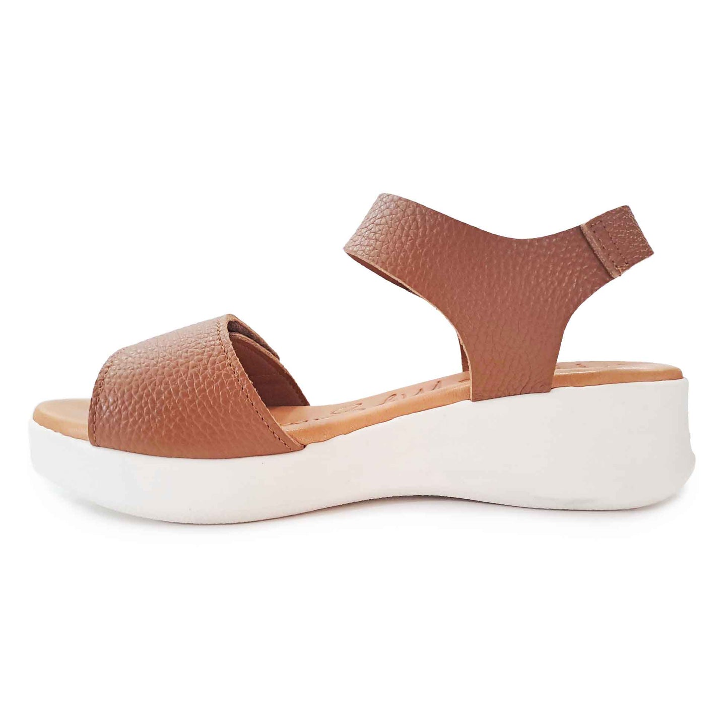 Oh My Sandals sandalo cuoio doppia fascia strappo