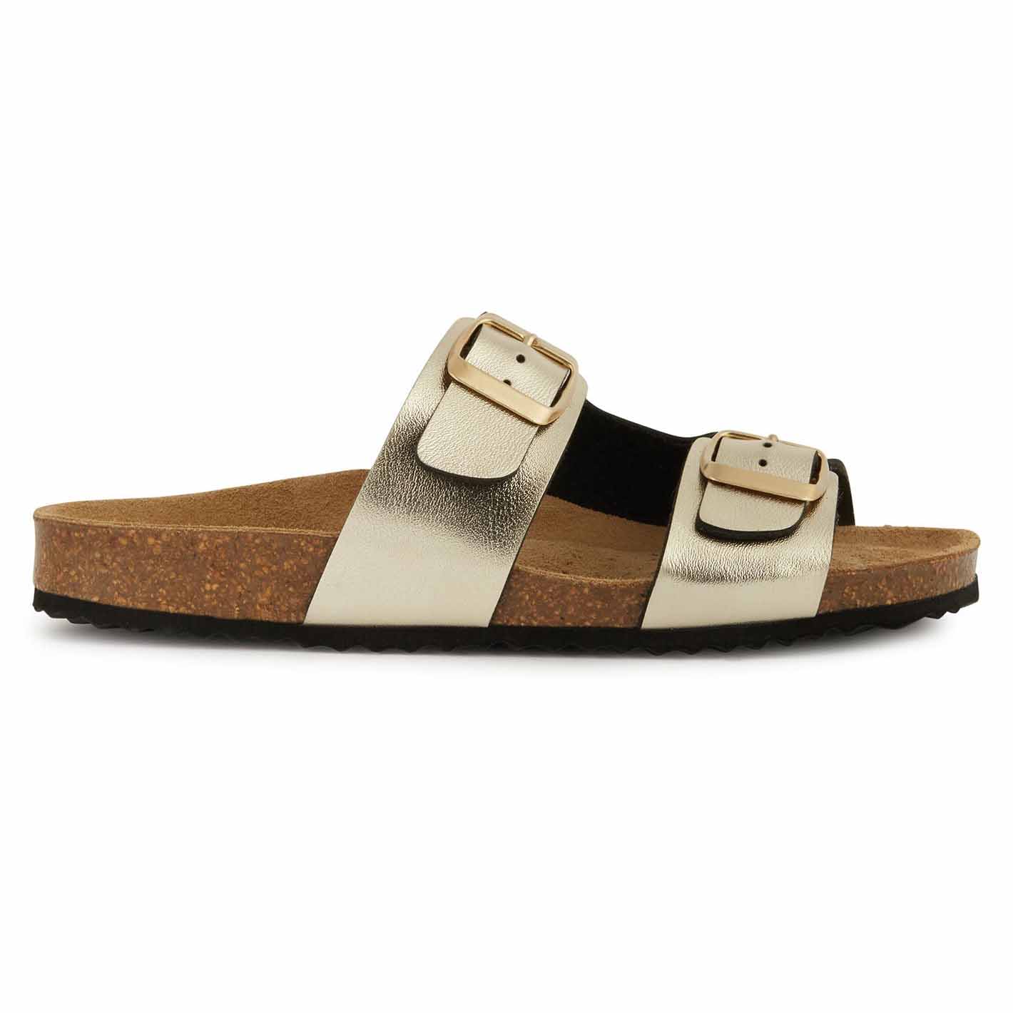 Geox sandalo in pelle BRIONIA Oro