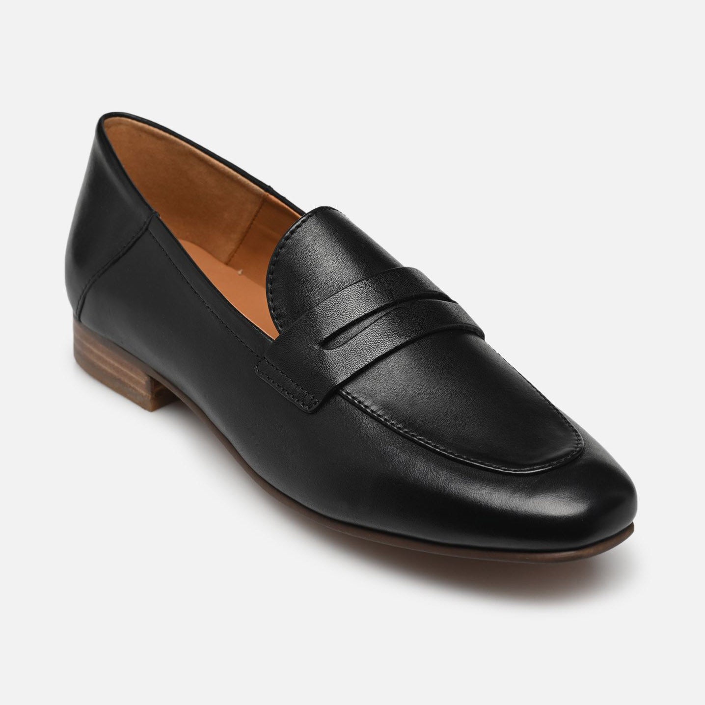 Geox mocassini MANTINEA in pelle nero