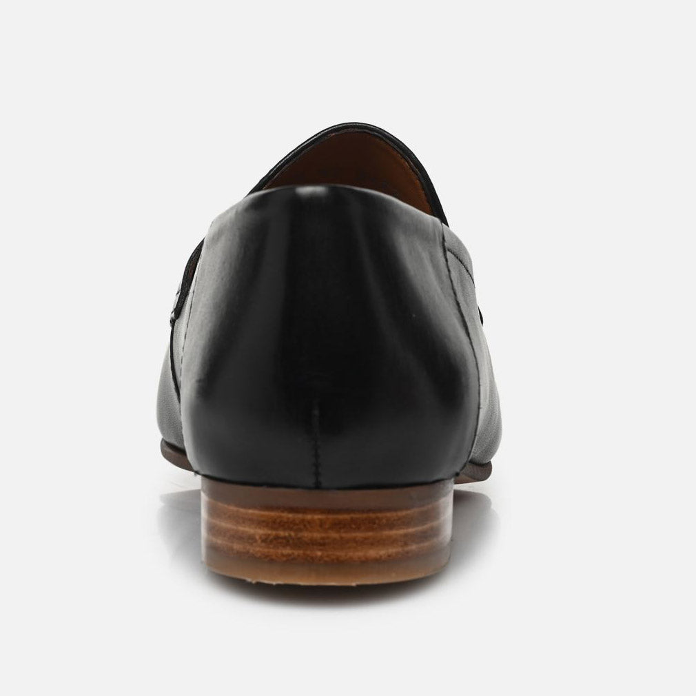 Geox mocassini MANTINEA in pelle nero