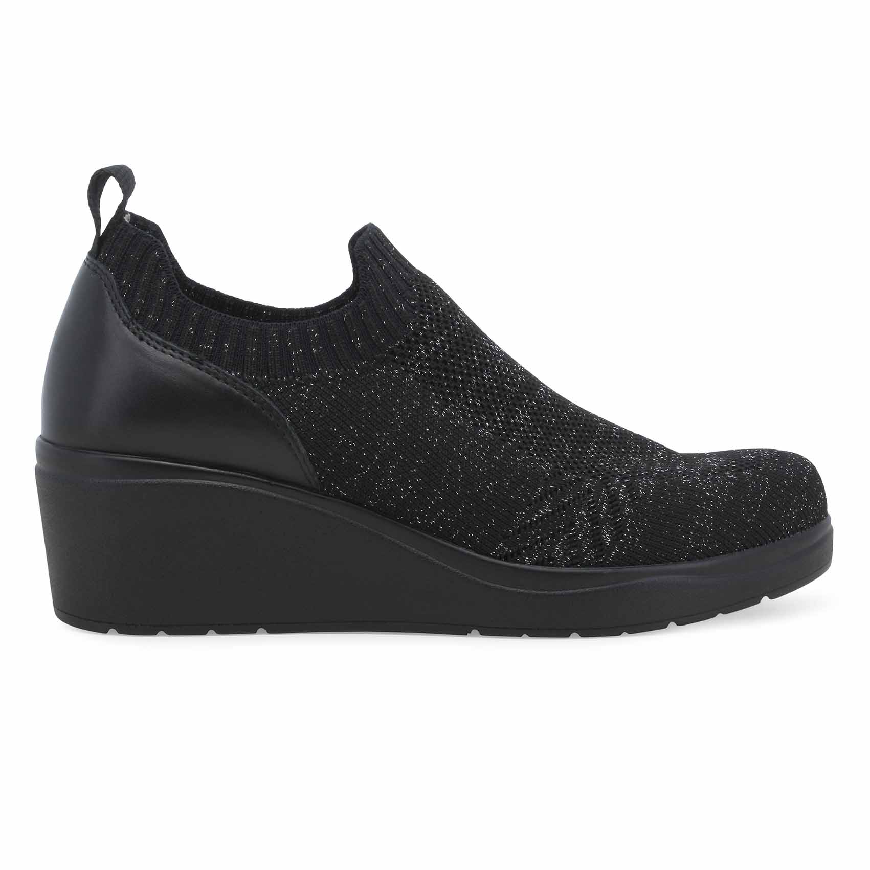 Melluso walk sneakers in tessuto nera