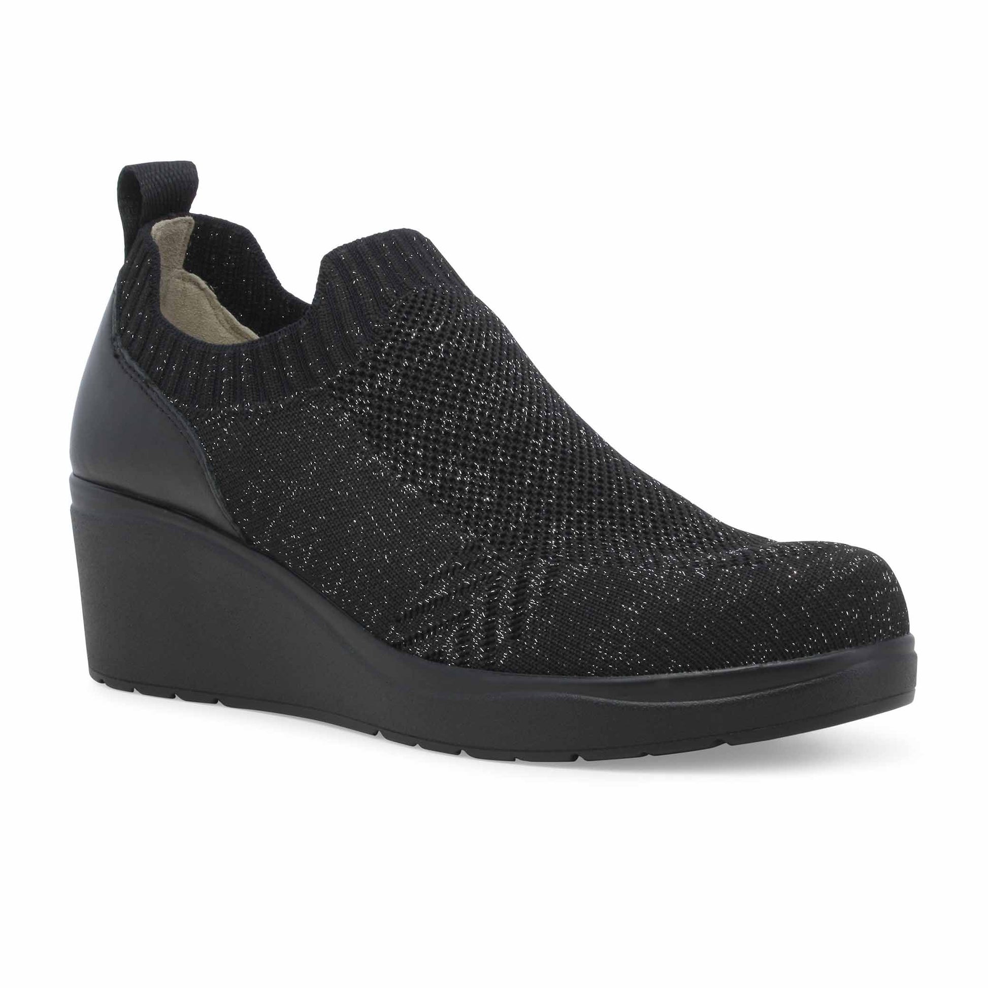 Melluso walk sneakers in tessuto nera