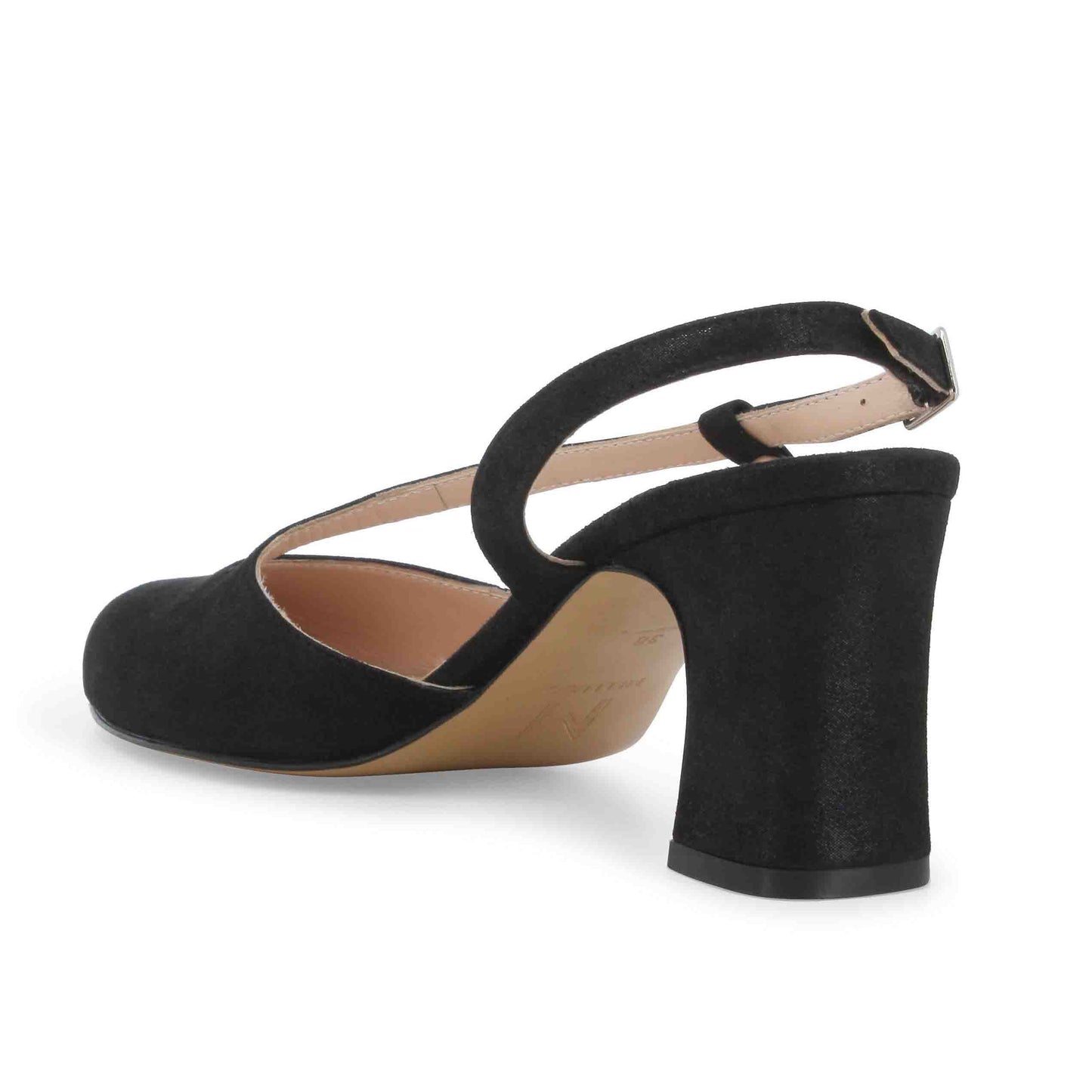 Melluso Décolleté donna in camoscio nero x517z