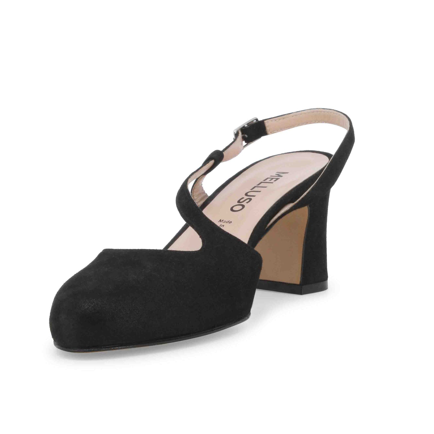 Melluso Décolleté donna in camoscio nero x517z