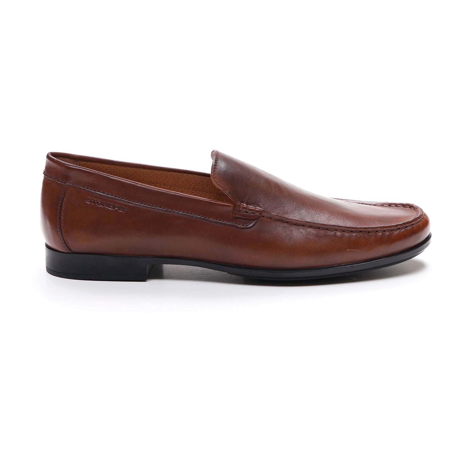 Stonefly  mocassini CALF LEATHER marrone